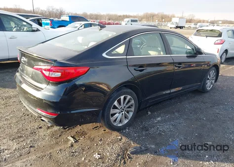 2015 Hyundai Sonata Se from USA, damaged, VIN 5NPE24AF8FH231881